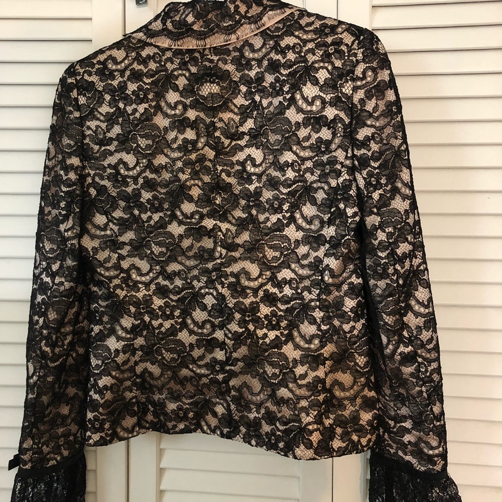 Escada Couture Alencon Lace  Jacket Blazer - Picture 7 of 8